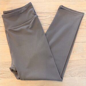 American Apparel Women’s Leggings Cropped High Rise Asphalt Gray Size-S NWT